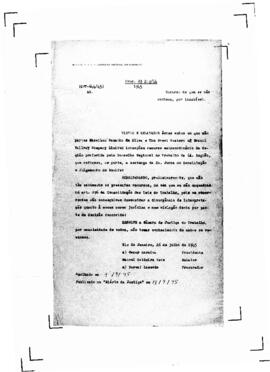 Acórdão nº 00644 de 1945