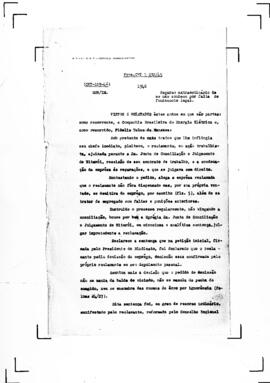 Acórdão nº 00109 de 1945