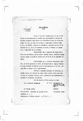 Acórdão nº 00135 de 1941