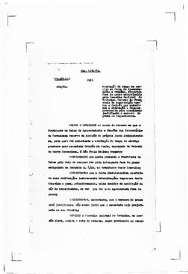 Acórdão nº 00285 de 1940