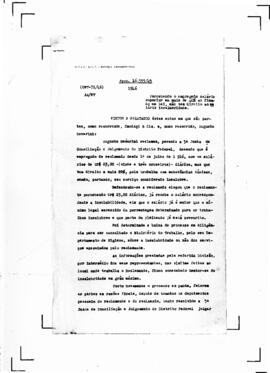 Acórdão nº 00071 de 1945