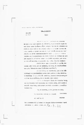 Acórdão nº 00038 de 1940