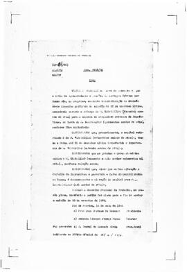 Acórdão nº 00581 de 1934