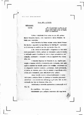 Acórdão nº 00341 de 1945