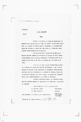 Acórdão nº 00394 de 1939