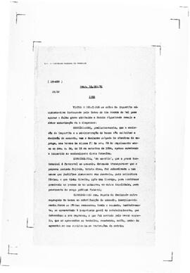 Acórdão nº 00428 de 1938