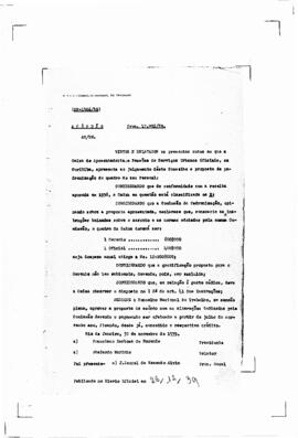 Acórdão nº 01506 de 1939