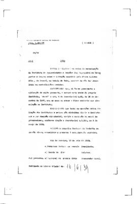 Acórdão nº 01344 de 1937