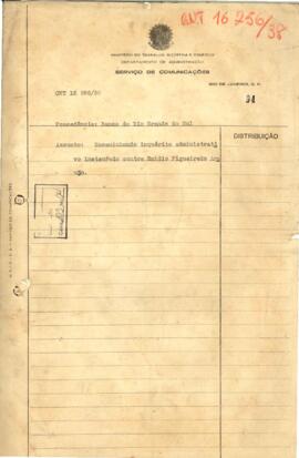 Reclamação Trabalhista nº 16.256/1938