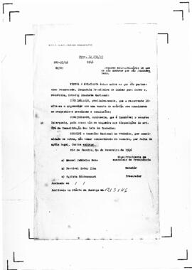 Acórdão nº 00033 de 1945