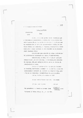 Acórdão nº 00809 de 1940