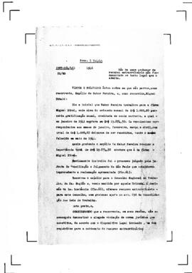 Acórdão nº 00164 de 1945