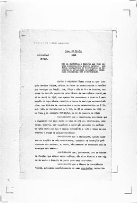 Acórdão nº 00192 de 1941