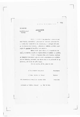 Acórdão nº 00425 de 1940