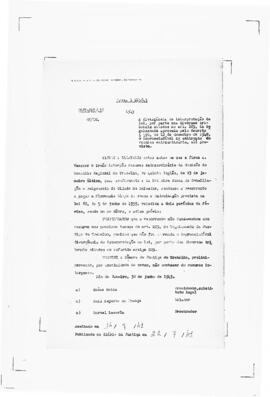 Acórdão nº 00285 de 1943