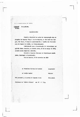 Acórdão nº 01316 de 1939