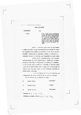 Acórdão nº 00313 de 1942